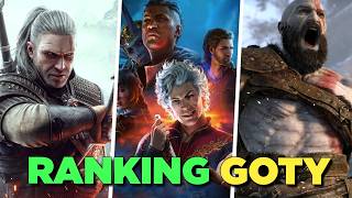 Ranking EVERY GAME of the YEAR WORST To BEST [upl. by Iredale]