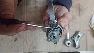 Shimano shifter RSX STI reparación y mantenimiento [upl. by Calendre]