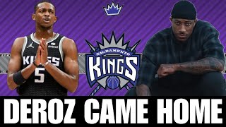 Kings trade for DEMAR DEROZAN REACTION [upl. by Casandra]