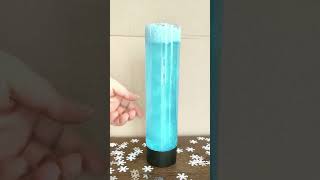 Bouteille sensorielle hivernale activitemanuelle hiver récup neige flocons kidsactivities [upl. by Ingrid]