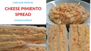 CHEESE PIMIENTO SPREADHOW TO MAKE CHEESE PIMIENTO RECIPE [upl. by Godard]