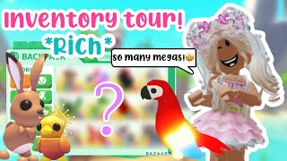 SUPER RICH ADOPT ME INV TOUR 💕🐯⭐️ adoptmeroblox preppyadoptme preppyroblox [upl. by Holsworth443]