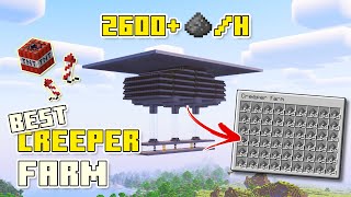 Broken As Of 121MEGA Creeper Farm For Minecraft Bedrock 120 [upl. by Riba]