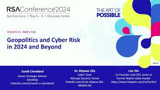 Geopolitics and Cyber Risk in 2024 and Beyond [upl. by Kram218]