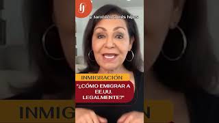 ¿Cómo emigrar a EEUU legalmente inmigración [upl. by Elocn]