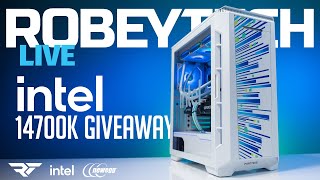 14700K Intel Giveaway PC  Custom Designed Phanteks P600s Intel Core i7 14700K  MSI RTX 4070Ti [upl. by Nortna770]