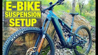 Ebike suspension setup  2022 Norco Range VLT A2  Rear coil spring change  Norco Setup App [upl. by Yate]