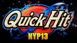 Bally Technologies  1 Quick Hit Slot Live Play JACKPOT HANDPAY [upl. by Enaols]