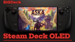 Aska  Steam Deck OLED Performance Review [upl. by Brandie9]