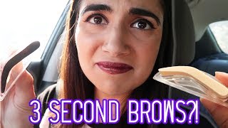 Testing 3Second Eyebrow Stamps [upl. by Naoh]