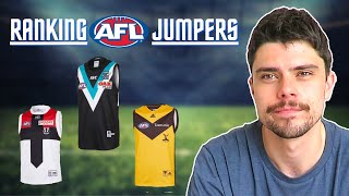 Ranking AFL Jumpers in 2021 Tier Maker [upl. by Mcgaw13]