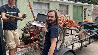 Electric Conversion of Allis Chalmers G pt1  ACG1 update 8624 [upl. by Wira]