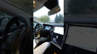 Ta Tesla ma 9 lat i sama parkuje Prawie uderzyła w inny samochód 😬tesla danielgrzyb autopilot [upl. by Airasor]