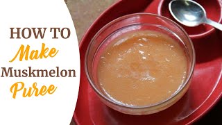 BabyFood खरबूजे के फायदे बच्चो के लिए  muskmelon puree for kids  BENEFITS [upl. by Eilsek]