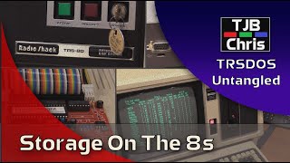 Storage On The 8s Untangling TRSDOS septandy [upl. by Kemble530]