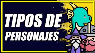 TIPOS DE PERSONAJES SEGÚN SU ROL NARRATIVO BIEN EXPLICADO  Elprofegato [upl. by Ayrolg]