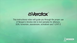 NEOGEN® Training  Veratox® Aflatoxin [upl. by Marcy]