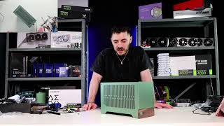 Fractal Design Mini  ITX Terra Small Gaming PC  Live Build [upl. by Obie31]