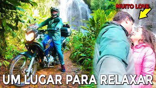 VIAGEM DE MOTO NA TERRA DAS CACHOEIRAS  ÁGUAS MORNAS  SC [upl. by Natsyrk20]