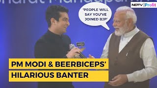 Podcast Karna Hai  Watch PM Modis Hilarious Banter With Ranveer Allahabadia [upl. by Maltz57]