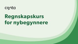 Regnskapskurs Hvordan føre eget regnskap [upl. by Aleydis]