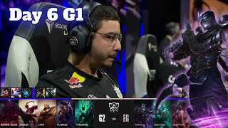 G2 vs EG  Day 6 LoL Worlds 2022 Main Group Stage  G2 Esports vs Evil Geniuses  Groups full game [upl. by Neelyt318]