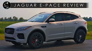 Review  2018 Jaguar EPace  Plenty of Substance [upl. by Euqinomahs]