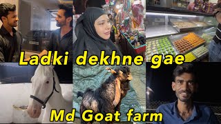 Ladki dekhne jaa rahe hai🤲 Md goat farm😎ShezaanShaikhMoonzarinGoat farms in India [upl. by Jabin235]