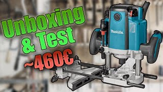 Makita Défonceuse RP2300FCX 2300W 460€  Unboxing et Test [upl. by Harrell]