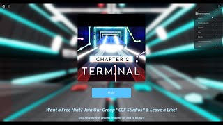 Terminal Escape Room Chapter 2 Answer  Roblox Terminal Escape Room Chapter 2 Full Walkthrough [upl. by Nojel]