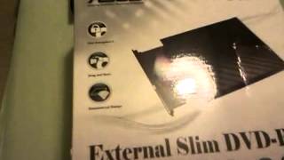 ASUS External Slim DVD RW Review [upl. by Obelia]