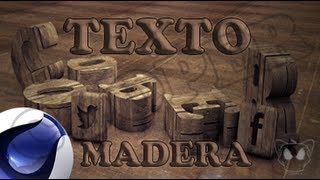 Tutorial Texto de Madera  Cinema 4D by Cooper CoopSly [upl. by Enelie]