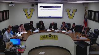 Valdosta Board of Education Regular Meeting 11122024 [upl. by Etnomed]