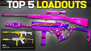 TOP 5 BEST META LOADOUTS in WARZONE 3 REBIRTH ISLAND [upl. by Rutledge129]