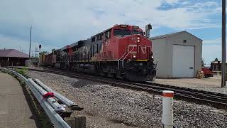 CN 2997 M343 at Ladysmith on Memorial Day 52923 [upl. by Obau981]