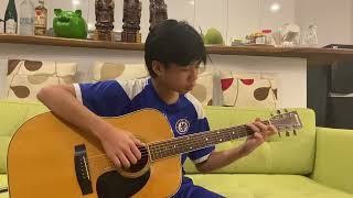 Way back home Shaun  Guitar cover  Học trò Đình Hiển [upl. by Trini]