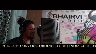 MERA BHOLA HAI BHANDARI MAKING  HANSRAJ RAGHUWANSHI  BHAIRVI STUDIO [upl. by Tronna]