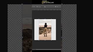 How to Resize Without Disturbing Objects in Photoshop adobephotoshop editing shorts [upl. by Bohner677]