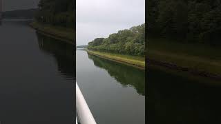 Kiel canal Germany 🚢⚓trending ship ocean sailing merchantnavy shiplife youtubeshorts waves [upl. by Sonitnatsnok61]