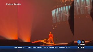 Cirque du Soleil aerialist injured in fall at Portland show [upl. by Broucek]