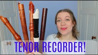 Getting started on the TENOR recorder  Team Recorder [upl. by Attehcram]