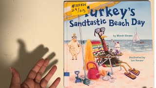 Turkey’s Sandtastic Beach Day  Read Aloud  AR Book 29 [upl. by Otiragram]