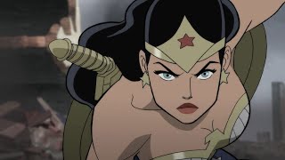 Wonder Woman  All Fights Scenes  Justice Society World War II [upl. by Frame970]