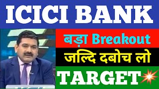 icici bank share latest news  icici bank share price  icici bank share news  share market news [upl. by Zelma271]