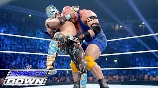 Ryback vs Kalisto – WWE World Heavyweight Championtitel Turnier SmackDown – 12 November 2015 [upl. by Mcgrody92]