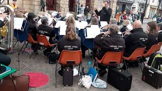 The Best From Newark Town Band At Newark 80th Anniversary Of DDay ❤ The Heart of Newatk Town Market [upl. by Yznel710]