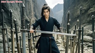 Kung Fu Movie A lad mocked as worthless is chosen by a divine sword becoming supreme sect leader [upl. by Eifos149]