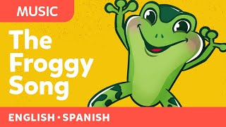 Canticos  The Froggy Song  Cucú cantaba la rana  Nursery Rhyme for kids [upl. by Apilef]