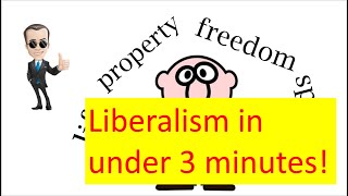 Liberalism in under 3 minutes [upl. by Patty]