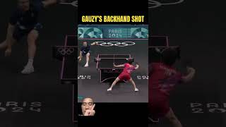 GAUZY’S BACKHAND SHOT tischtennis 乒乓球 tabletennis pingpong tabletennisplayer tabletennismatch [upl. by Ioves]